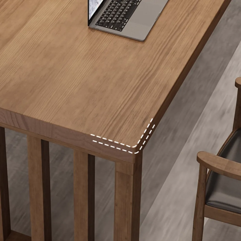 Modern Simple Solid Wood Long Conference Table - Maoters