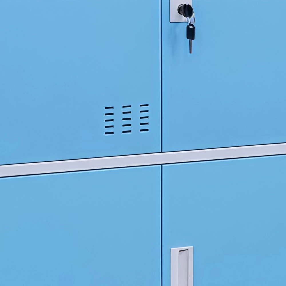 Backpack Cabinet, Employee File Cabinet, Lockable Storage Locker