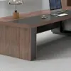 Desk with LED Strip Lighting for Executives