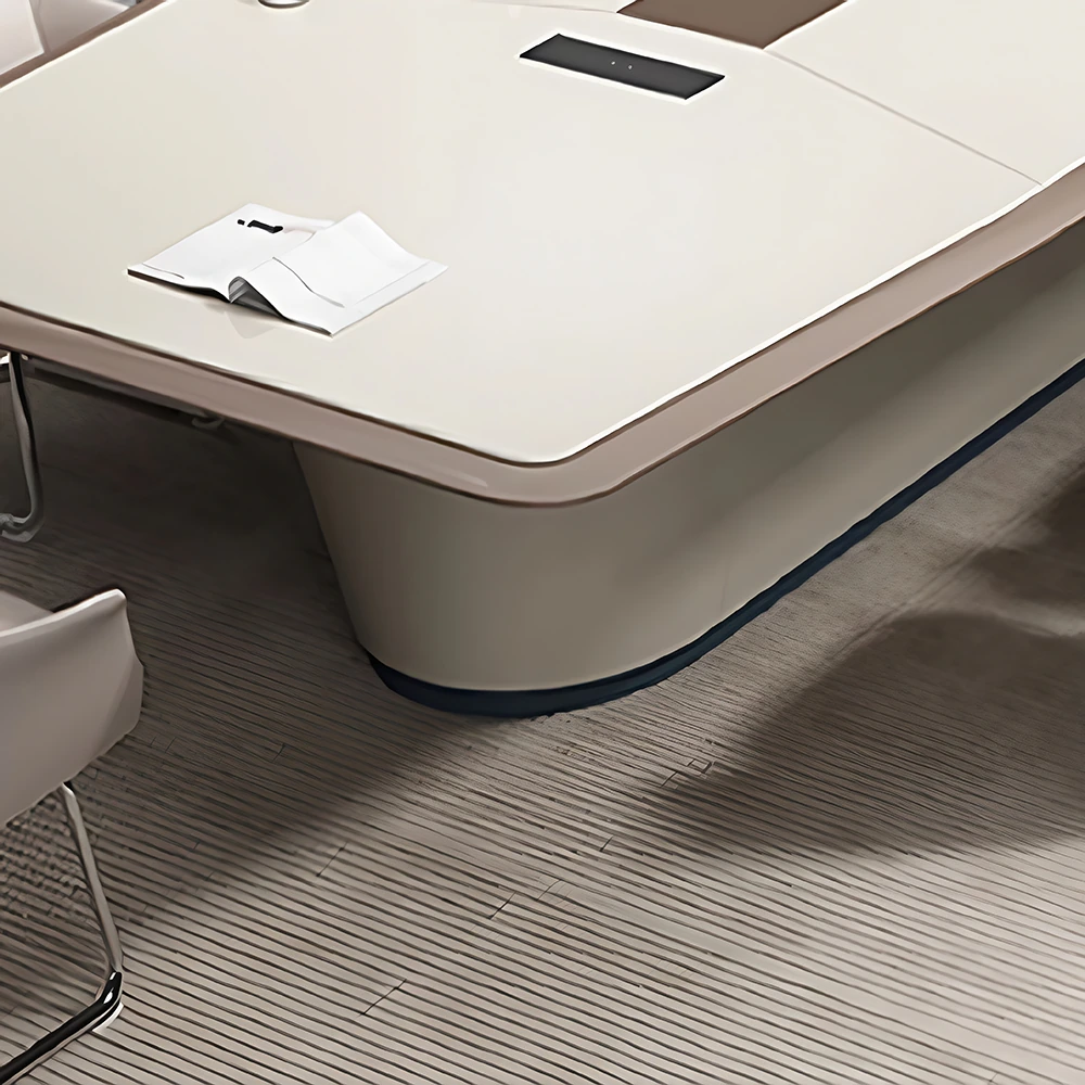 Light Luxury Modern Lacquered Conference Table Light Luxury Modern Lacquered Conference Table