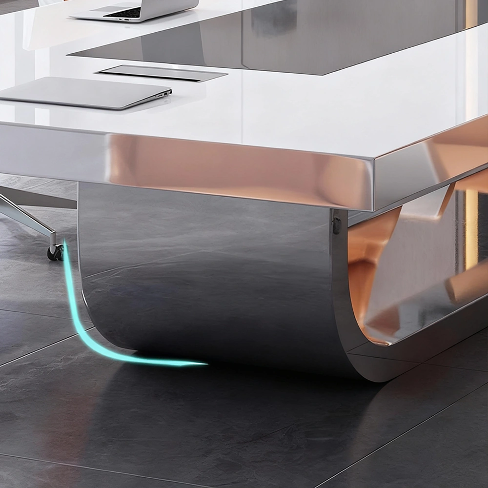 Luxurious Baked Paint Conference Table