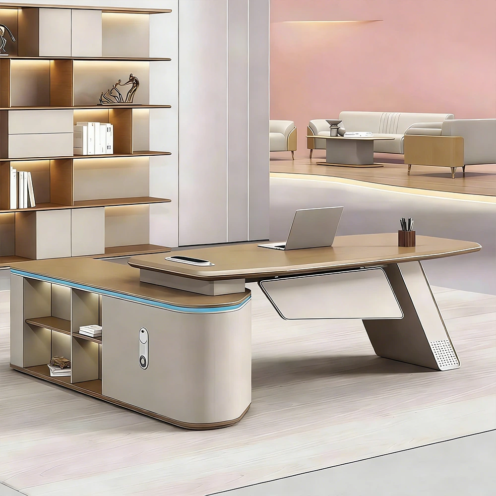 Modern Sleek Single Desk for Executives - Maoters