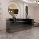 Modern and Stylish Small Reception Desk