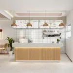 Maoters Simple Modern Reception Desk - Maoters