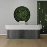 Chic Minimalist Reception Desk - Maoters