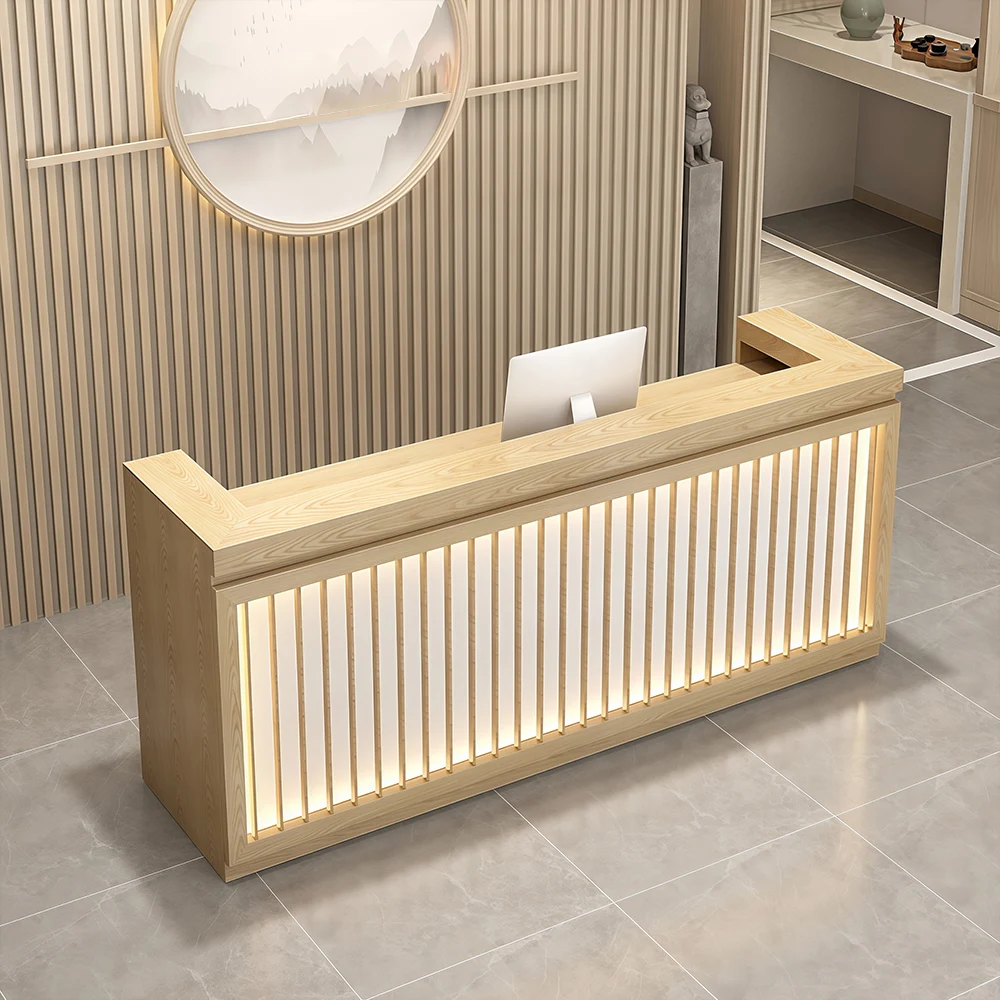 Chinese Vintage Reception Desk Chinese Vintage Reception Desk