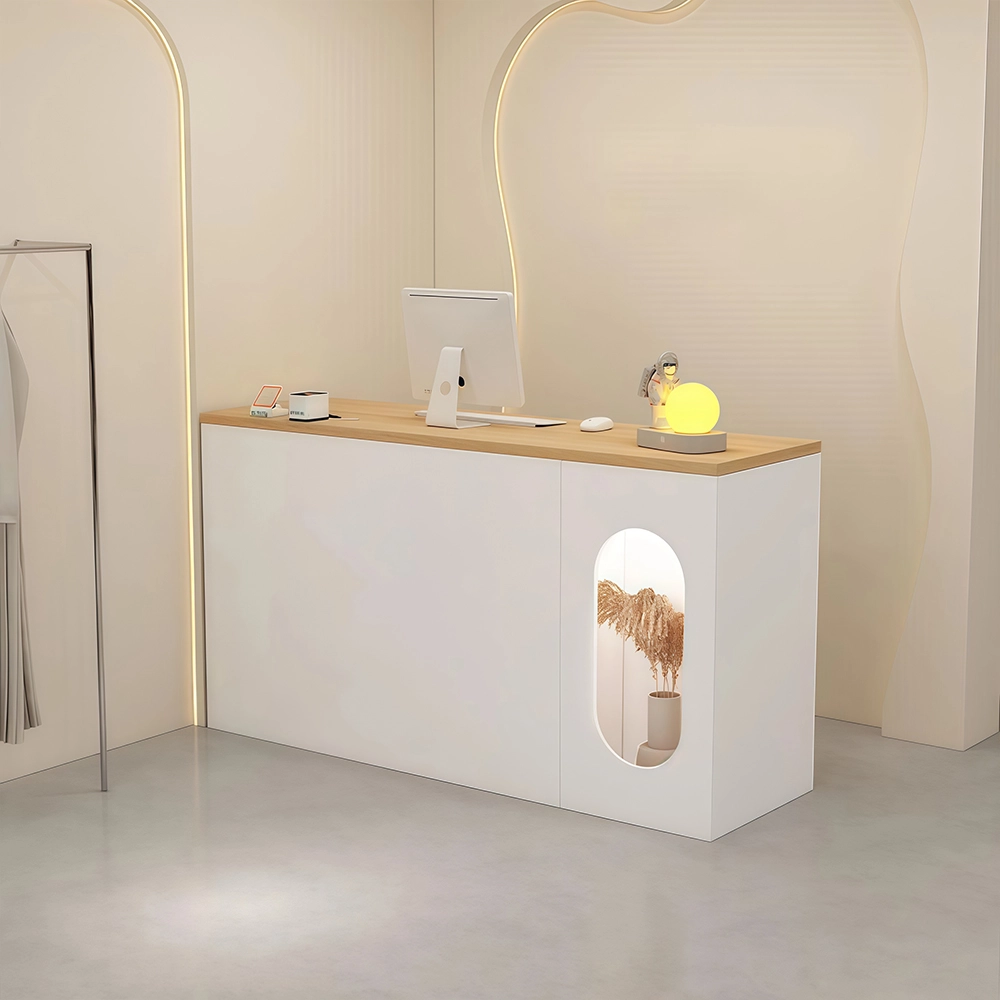 Modern Cash Register Counter For Reception Desk