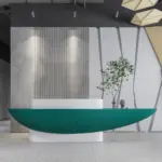 Creative Shaped Reception Desk