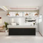 Maoters Simple Modern Reception Desk - Maoters