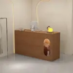 Modern Cash Register Counter for Reception Desk