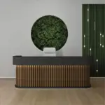Chic Minimalist Reception Desk - Maoters
