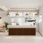 Maoters Simple Modern Reception Desk - Maoters