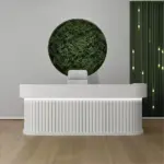 Chic Minimalist Reception Desk - Maoters