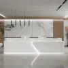 Simple Lacquer Reception Desk - Beauty & Bar Simple Lacquer Reception Desk - Beauty & Bar