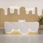Modern Painted Reception Desk