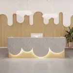 Modern Painted Reception Desk