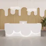 Modern Painted Reception Desk