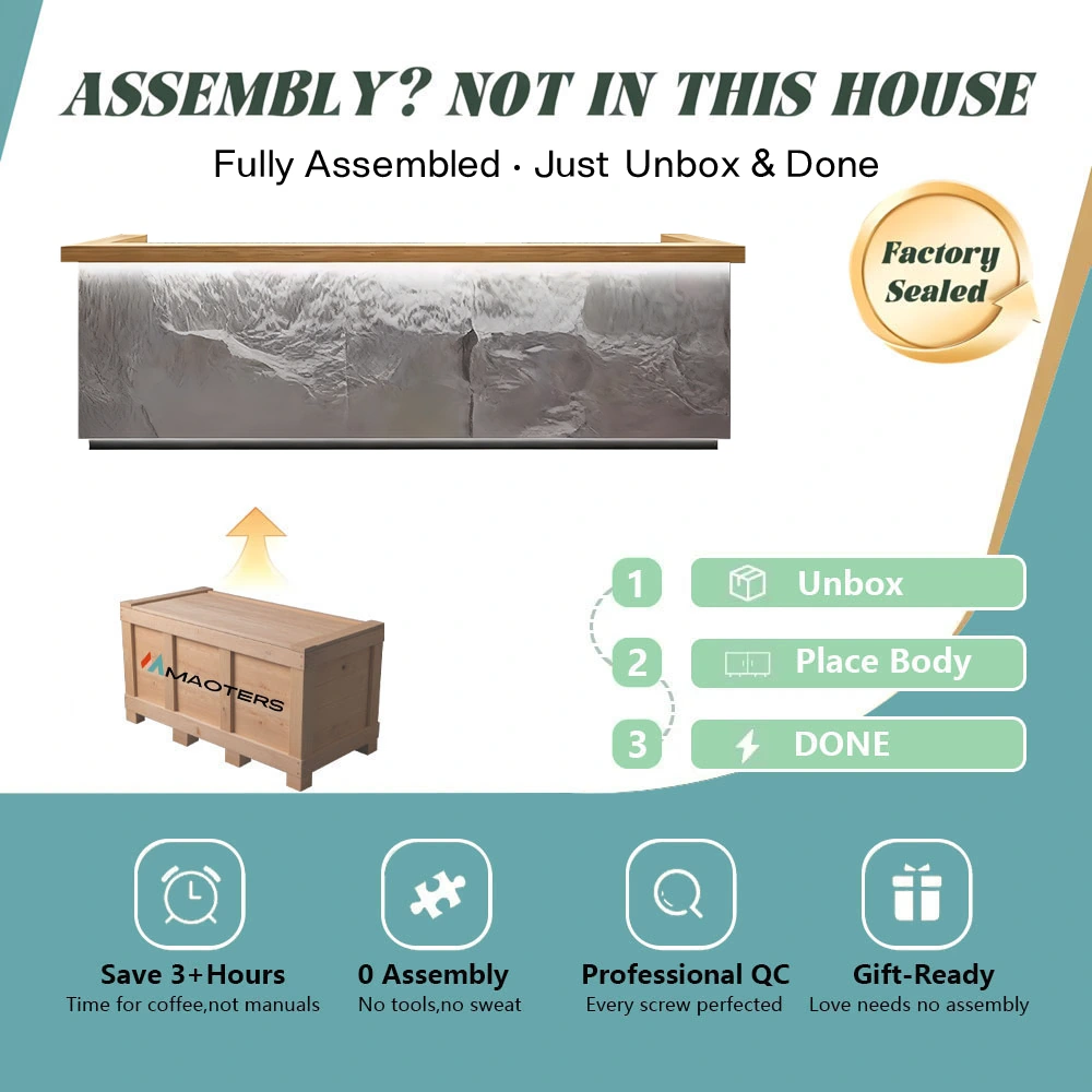 Vintage Imitation Stone Desk - Maotersz Vintage Imitation Stone Desk - Maoters