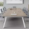 Modern Simplistic Long Conference Table – Office Ready