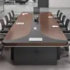 Modern Minimalist Long Conference Table