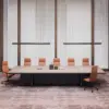 Modern Rectangular Thickened Conference Table