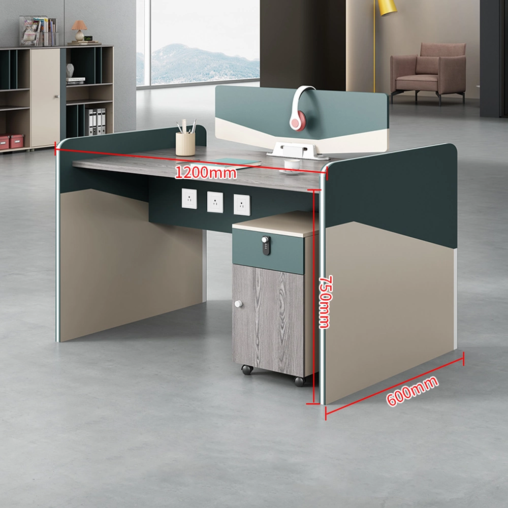 Staff Desk Filing Cabinet Combination