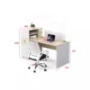 Simple Modern Desk and Chair Set - Maoters