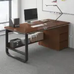 Simple Multiperson Desk and Chair Set - Maoters