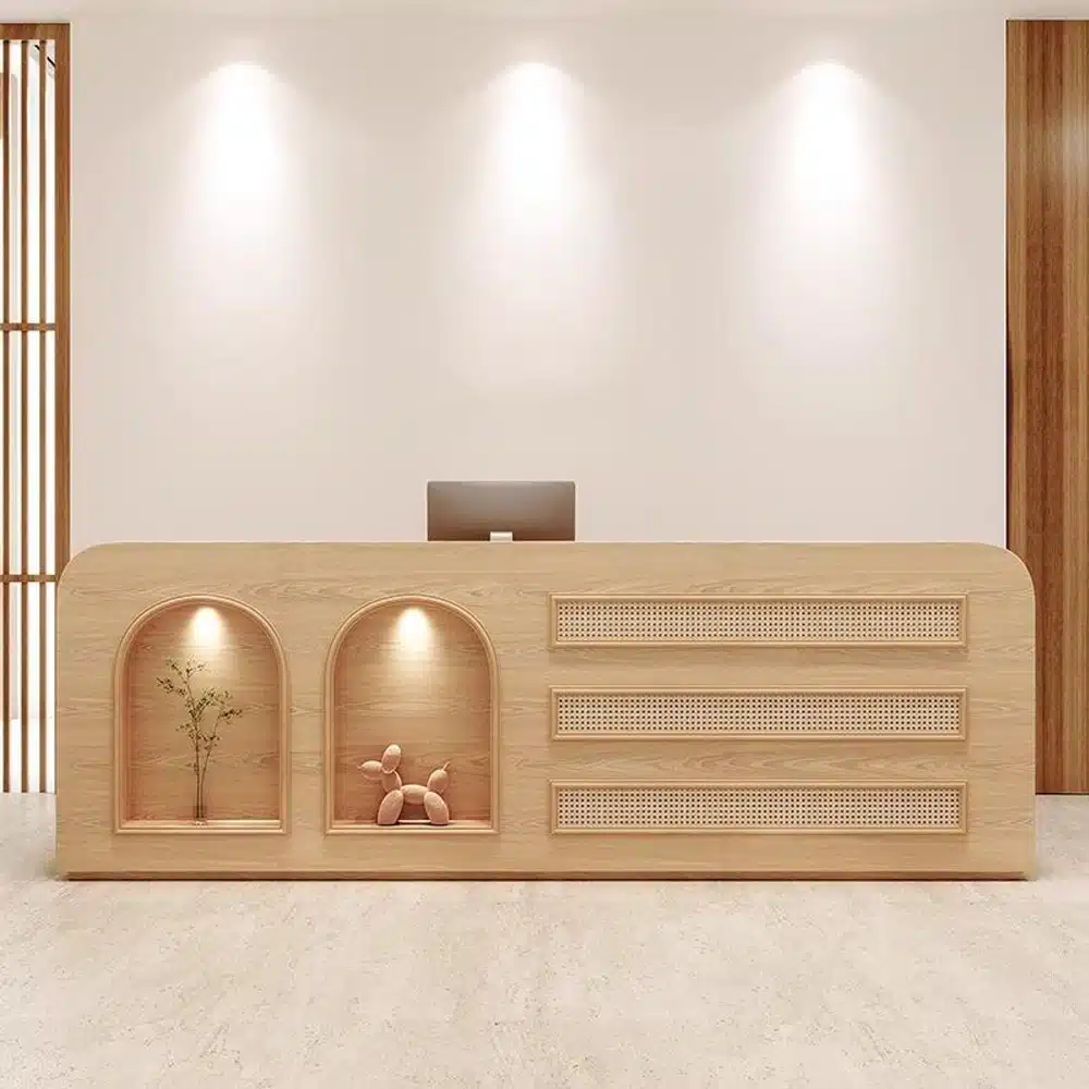 Lacquer Beauty Bar Reception Desk - Maoters Lacquer Beauty Bar Reception Desk - Maoters