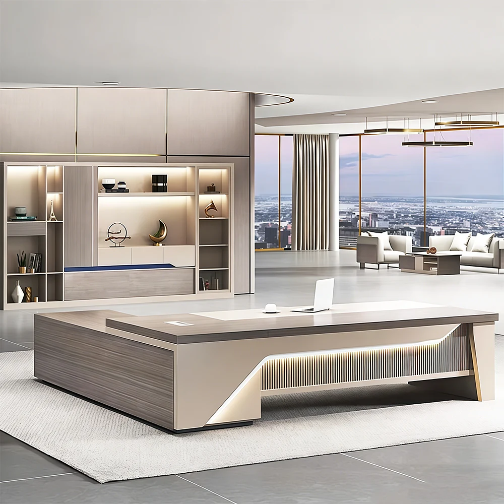 Elegant Luxurious Office Manager Desk