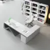Stylish White Office Desk - Maoters Stylish White Office Desk - Maoters