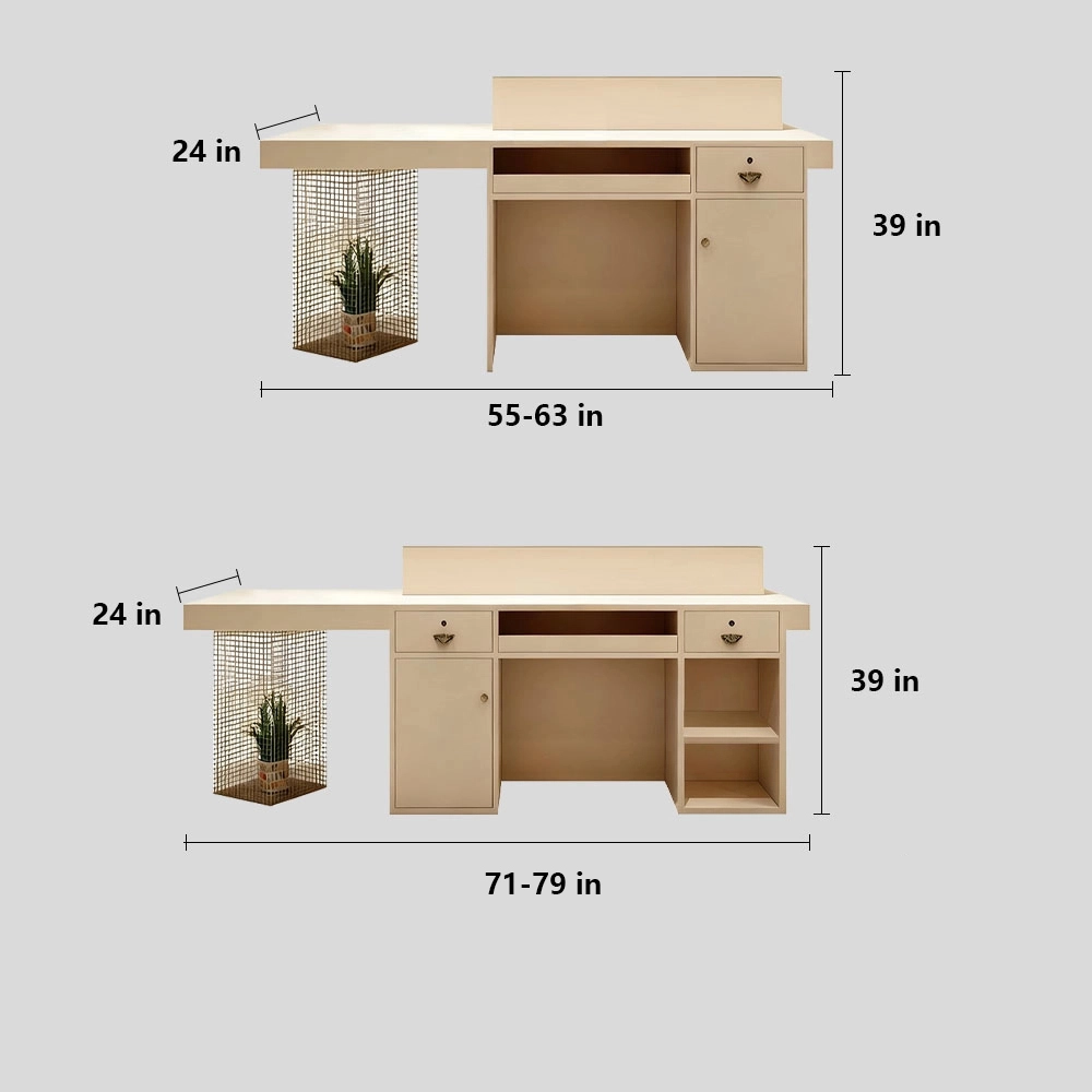 Modern Stylish Reception Cashier Counter