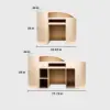 Maoters Retail Reception Desk - Stylish & Functional