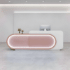 Curved Front Reception Desk - Stylish Cashier Solution