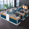 Modern Finance Office Desk and Chair Set