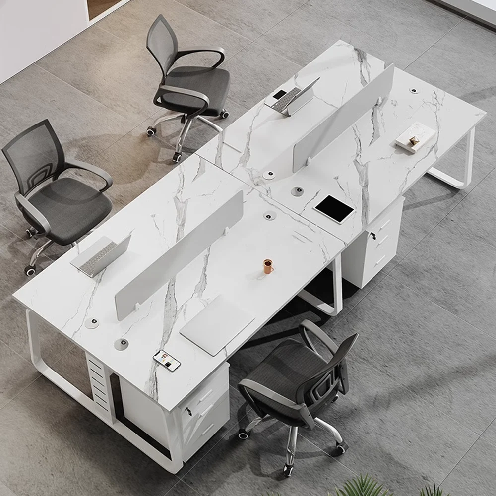 Ergonomic Workstations with Privacy Partitions
