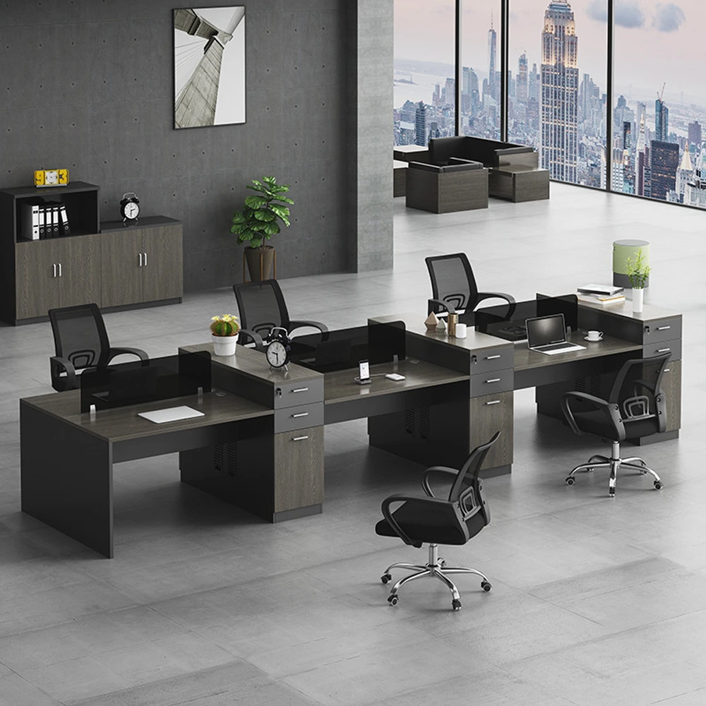 Multifunctional Employee Desk & Chair Combo