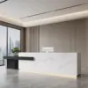 Large Storage Space Entrance Reception Desk - Maoters
