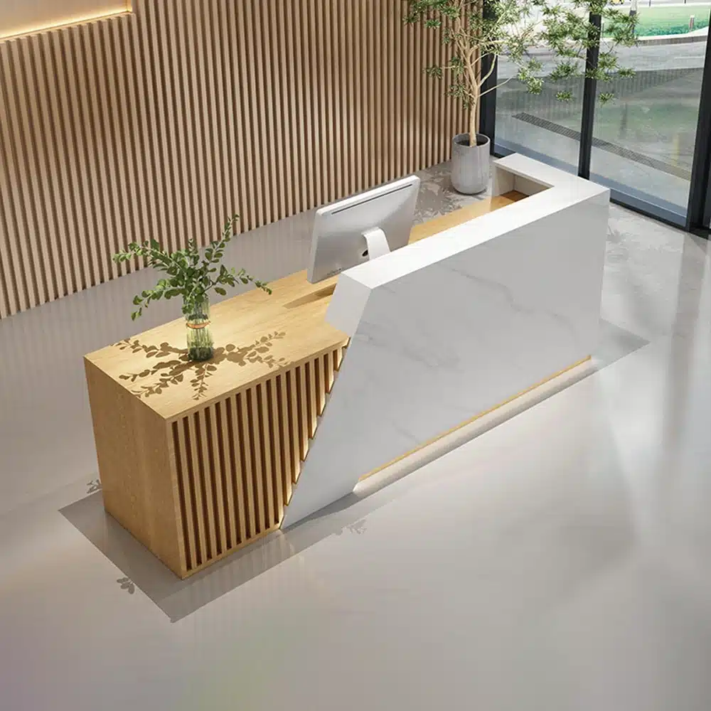 Showcase Brand Style Influencer Reception Desk Showcase Brand Style Influencer Reception Desk