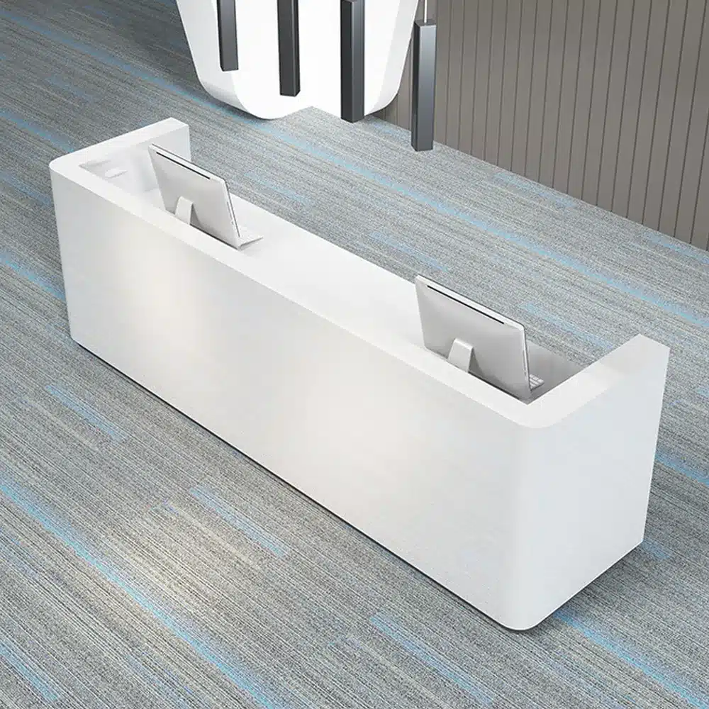Simple Modern Lacquer Office Reception Desk