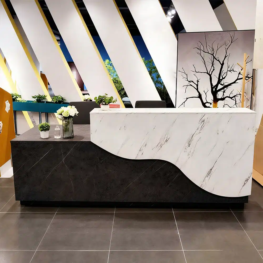 Imitation Marble Front Desk Imitation Marble Front Desk