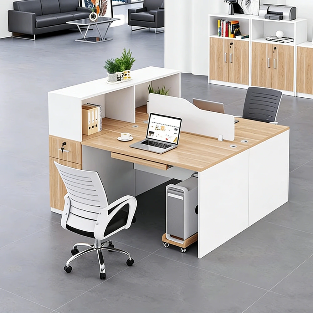 Classic Divider Computer Desk - Office Furniture