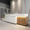 Simple Modern Company Hotel Reception Front Desk