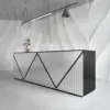 Simple Modern Light Luxury Reception Desk