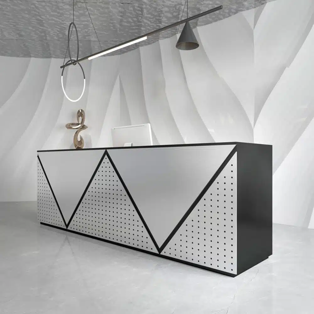 Simple Modern Light Luxury Reception Desk