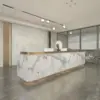 Imitation Stone Marble Reception Desk