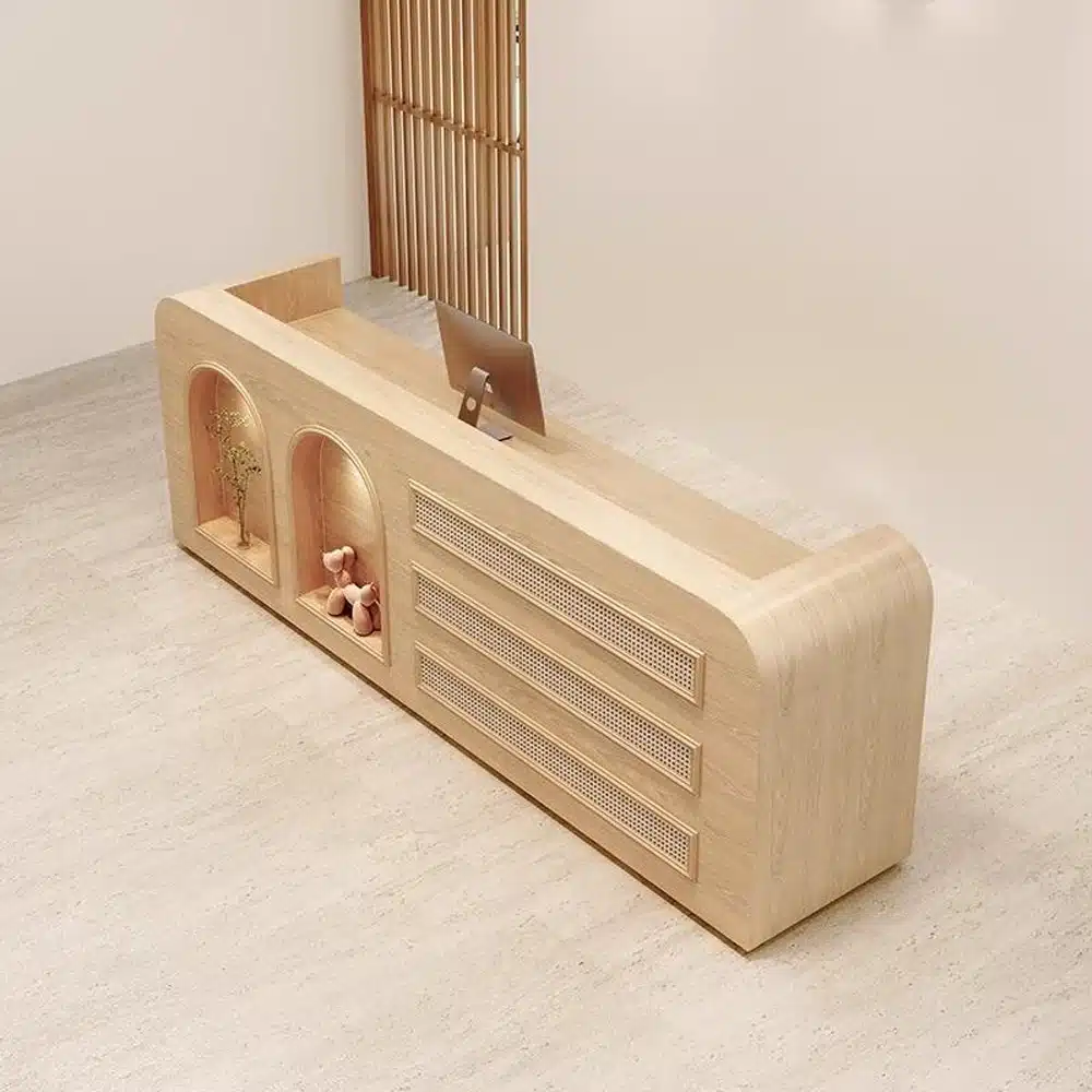 Lacquer Beauty Bar Reception Desk - Maoters Lacquer Beauty Bar Reception Desk - Maoters