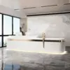 Simple Modern High-end Front Desk Reception Simple Modern High-end Front Desk Reception