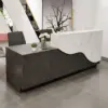 Imitation Marble Front Desk Imitation Marble Front Desk