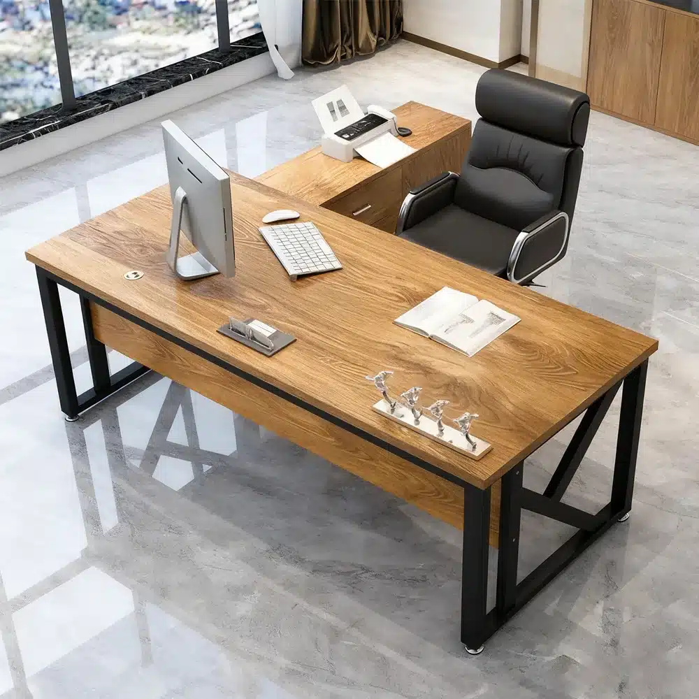 Sleek Modern Executive Desk Set - Maoters Sleek Modern Executive Desk Set - Maoters